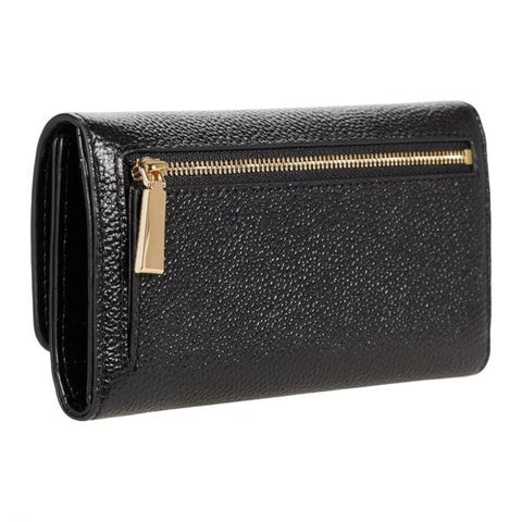 Michael Kors Women`s Black Jet Set Charm Leather Wallet