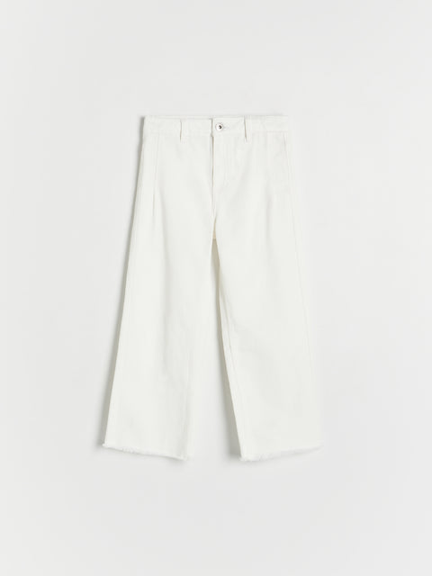 Reserved Girl's Off White Wide Leg Classic Jeans | Reserved In Lebanon