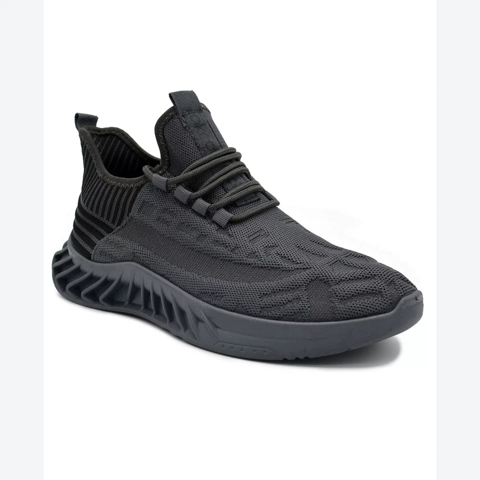 Akademiks Men's Grey Fit Fashion Sneakers