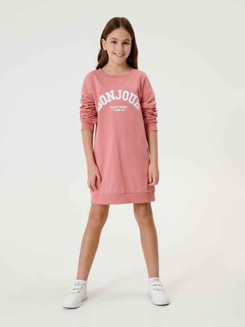 Sinsay Girl's Pink Oversized Dress