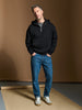 Sinsay Men's Black Neckline With Zipper Hoodies | Sinsay In Lebanon