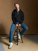 Sinsay Men's Black Neckline With Zipper Hoodies | Sinsay In Lebanon