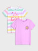 Sinsay Girls' Multicolor Short Sleeve T-Shirt 2-Pack | Sinsay in Lebanon