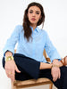 Sinsay Women's Navy Wide-Leg Pants | Sinsay In Lebanon