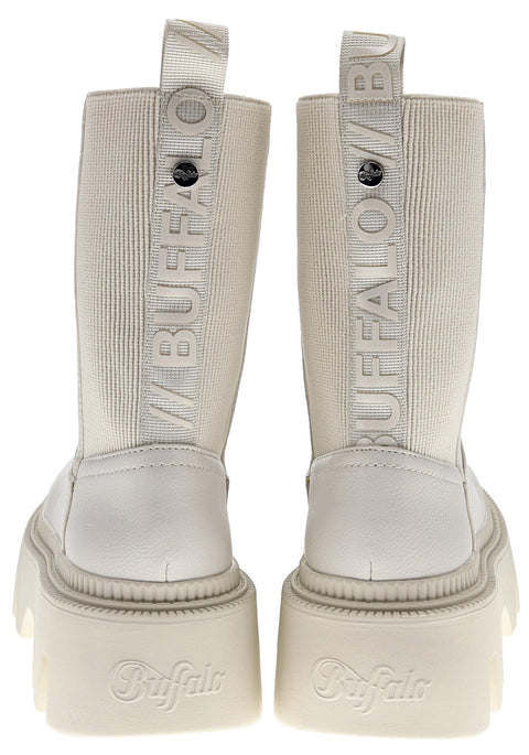 Buffalo Women's Beige Flora Chelsea HI Boot|Buffalo In Lebanon