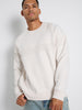 Sinsay Men's Cream Round Neckline Sweatshirt | Sinsay In Lebanon