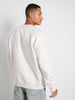 Sinsay Men's Cream Round Neckline Sweatshirt | Sinsay In Lebanon