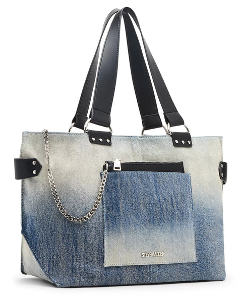 Steve Madden Women's Blue Balisia Tote Bag | Steve Madden In Lebanon
