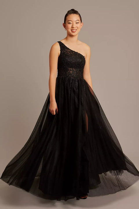 Blondie Nites Women's Black Dress ABF164 shr