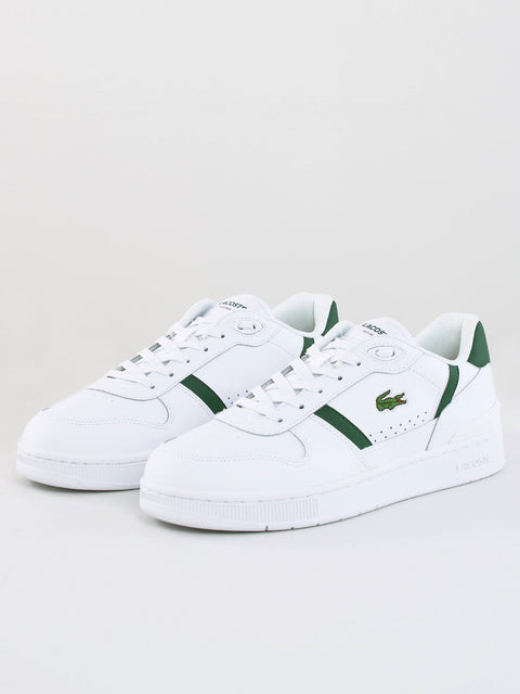 Lacoste Men's White T-Clip Set 224 4 SUJ Sneaker | Lacoste In Lebanon