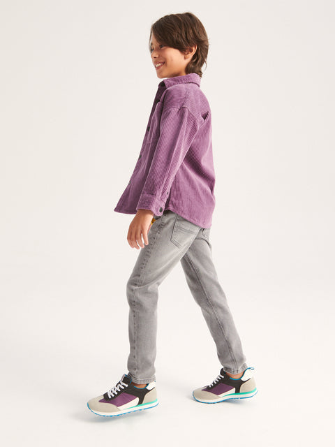 Reserved Boy's Grey Slim Jeans With A Washed Effect | Reserved In Lebanon