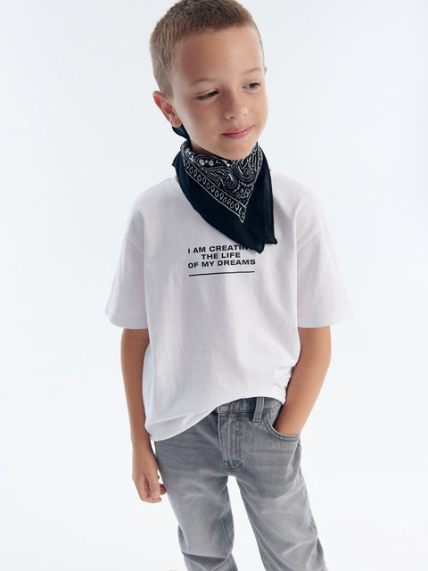 Reserved Boy's Grey Slim Jeans With A Washed Effect | Reserved In Lebanon