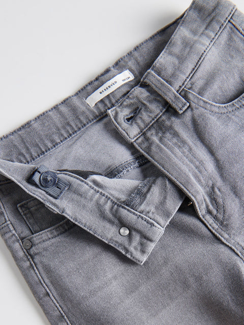 Reserved Boy's Grey Slim Jeans With A Washed Effect | Reserved In Lebanon
