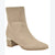 Calvin Klein Women's Greige  Parry Block Heel Ankle Boots