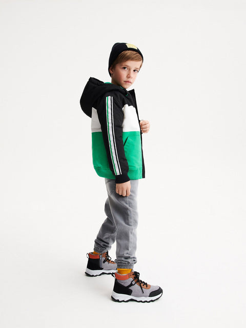 Reserved Boy's Green Insulated Jacket With Hood | Reserved In Lebanon
