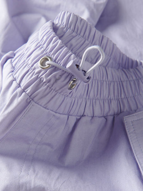 Reserved Girl's Light Lilac Cargo Jogger | Reserved In Lebanon