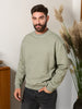 Sinsay Men Sage Green Acid-Wash Sweatshirt | Sinsay in Lebanon