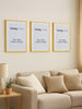 Sinsay Gold Photo Frame 3 Pack 32.8 cm × 43 cm × 1.5 cm | Sinsay In Lebanon