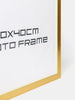 Sinsay Gold Photo Frame 3 Pack 32.8 cm × 43 cm × 1.5 cm | Sinsay In Lebanon