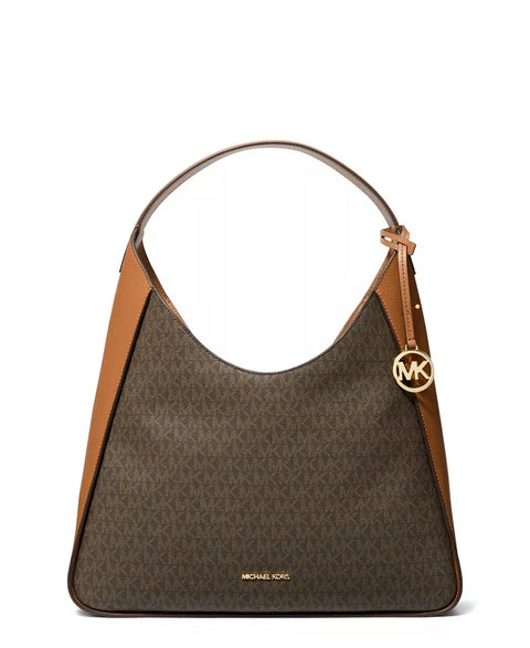 Michael Kors Women's Brown Raquel Large Hobo Shoulder Bag|Michael Kors In Lebanon