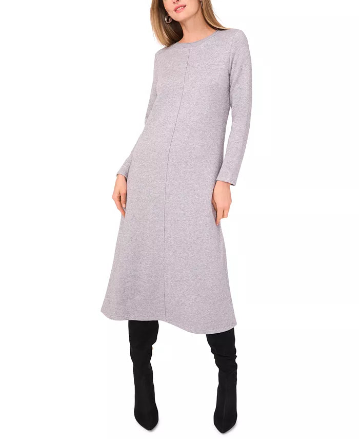 Vince Camuto Women's Gray Knit Midi Sweater Dress | Vince Camuto In Lebanon