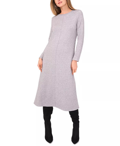 Vince Camuto Women's Gray Knit Midi Sweater Dress | Vince Camuto In Lebanon