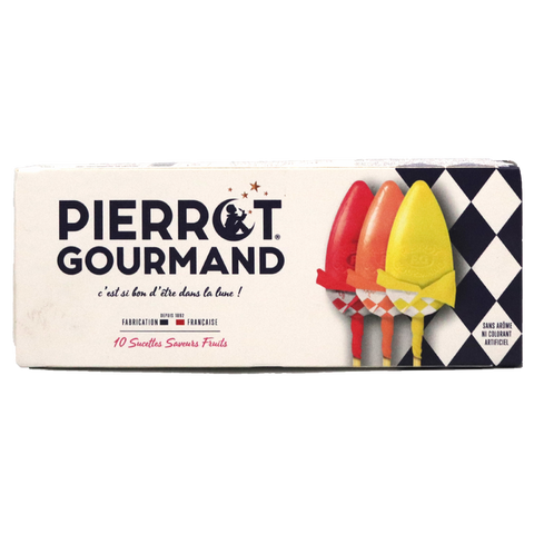 Pierrot Fruits Lollipops 10Pcs | Pierrot In Lebanon