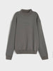 Sinsay Men's Grey  Mock Neck Sweatshirt | Sinsay in Lebanon