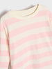 Sinsay Baby Girl's Pink & Cream Striped Blouse | Sinsay In Lebanon