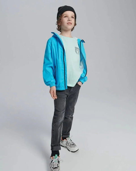 Reserved Boy's Blue Hooded Jacket | Reserved In Lebanon