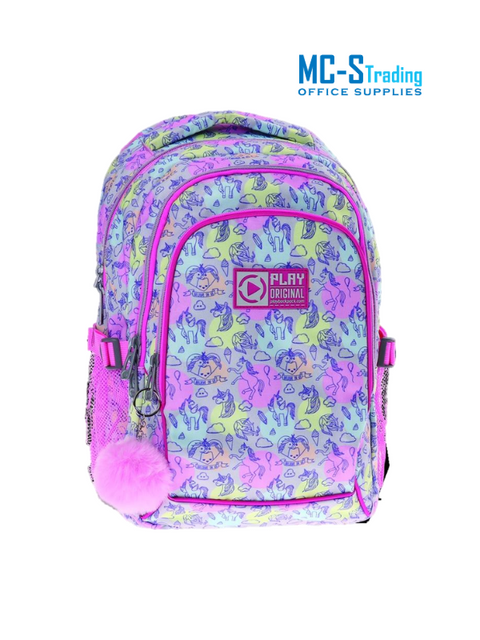 SD Girl's Multicolor School Bag 161922