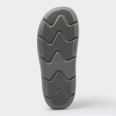All In Motion Men's Gray Archie Recovery Slide Slipper | All In Motion In Lebanon