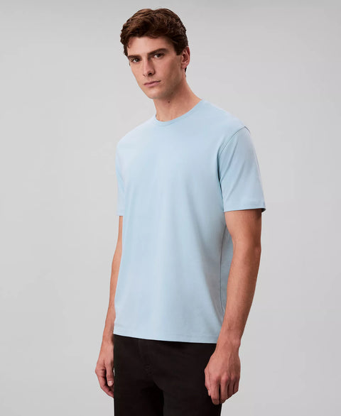 Calvin Klein Men's Cloud Blue  Short-Sleeve Interlock T-Shirt | Calvin Klein in Lebanon