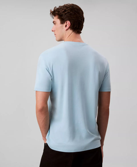 Calvin Klein Men's Cloud Blue  Short-Sleeve Interlock T-Shirt | Calvin Klein in Lebanon