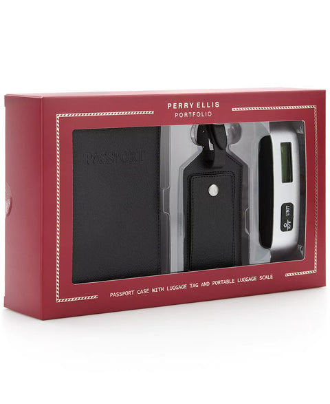 Perry Ellis Portfolio Men's black Passport Gift Set    | Perry Ellis Portfolio  In Lebanon