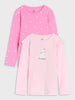 Sinsay Girl's Blouse 2-Pack Multi Pink AYA