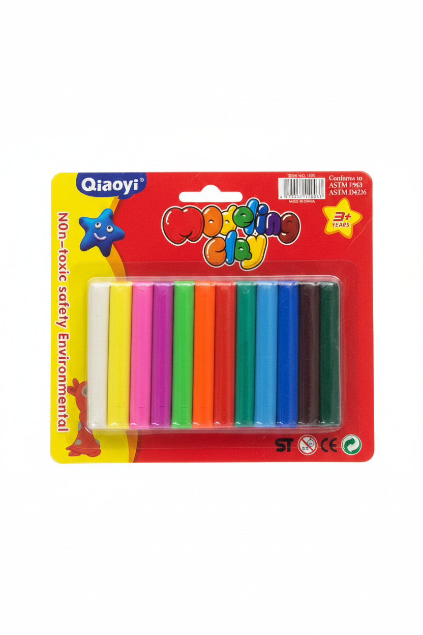 Qiaoyi Modeling Clay 12 Color(1003)