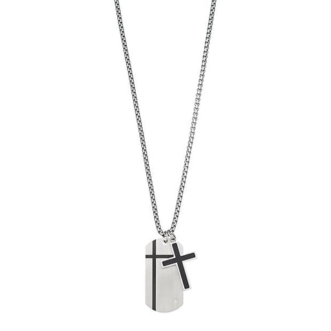 He rocks Men's Silver Cross Necklace | He rocks In Lebanon