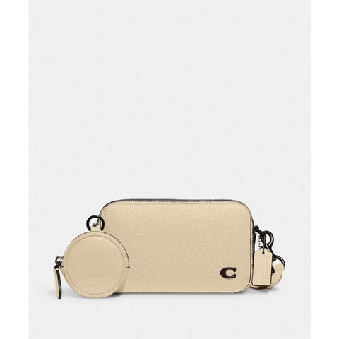 COACH Women's Beige Charter Slim Crossbody Bag | COACH Paris In Lebanon