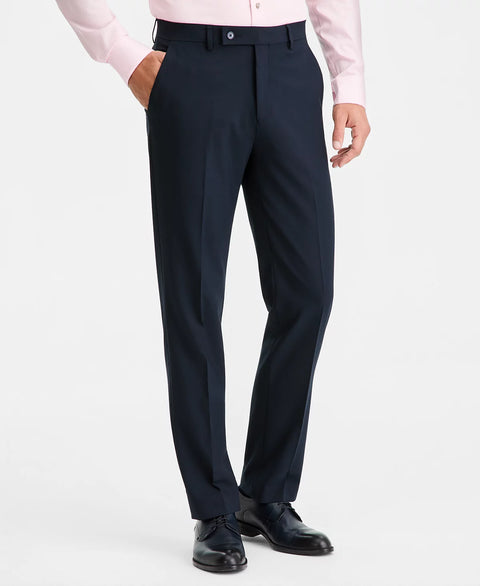 Calvin Klein Men's Navy Slim-Fit Solid Dress Pants | Calvin Klein In Lebanon