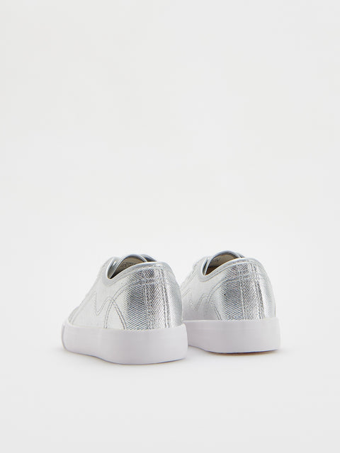 Reserved Girl's Silver Metallic Sneakers | Reserved In Lebanon