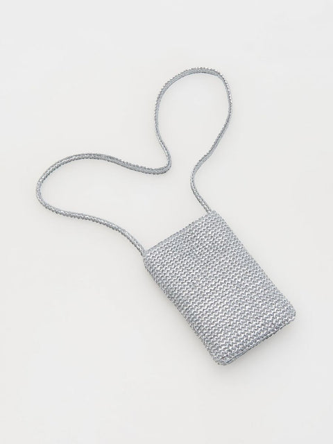 Reserved Girl's Silver Shell Shaped Details Bag |Reserved In Lebanon