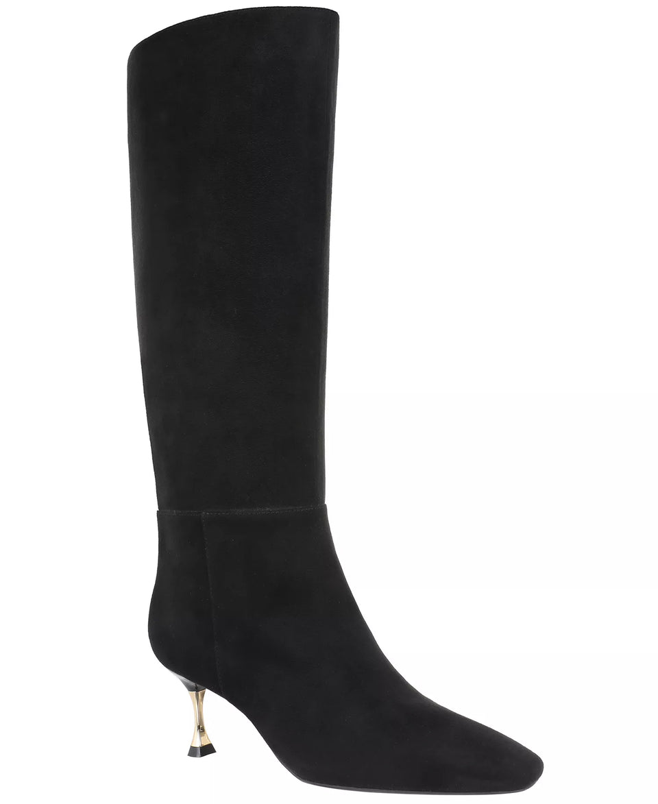 I.N.C. International Concepts Women's Black Suede Teddiif Boot