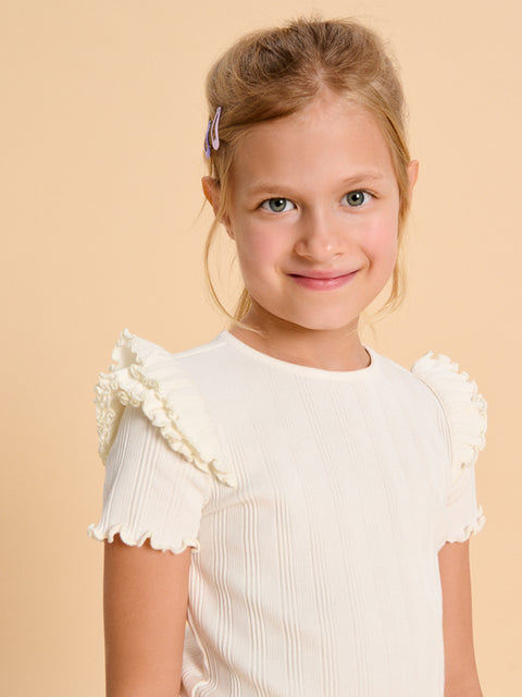 Sinsay Baby Girl's White  T-Shirt | Sinsay in Lebanon
