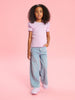 Sinsay Girls’ Lilac Ribbed Ruffle T-Shirt | Sinsay in Lebanon