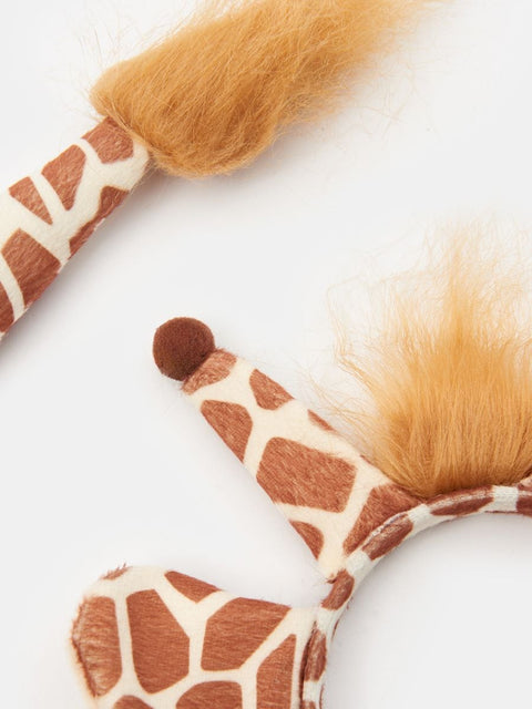 Sinsay Kids Multi-Beige Giraffe Print Costume Accessories Set Of 2pcs | Sinsay In Lebanon