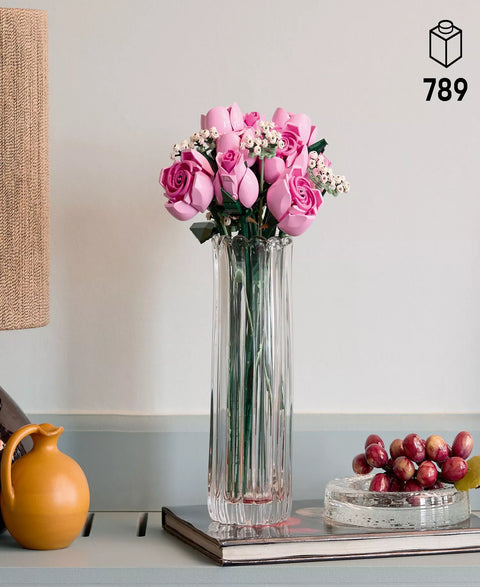 Lego Bouquet of Pink Roses Building Toy|Lego In Lebanon