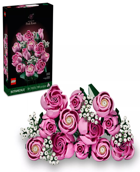 Lego Bouquet of Pink Roses Building Toy|Lego In Lebanon