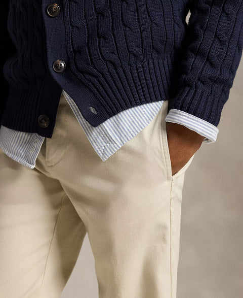 Polo Ralph Lauren Boys' Beige Straight-Fit Stretch Twill Pants | Polo Ralph Lauren In Lebanon