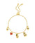 Disney Women's Winnie the Pooh Cubic Zirconia and Crystal Adjustable Bolo Bracelet